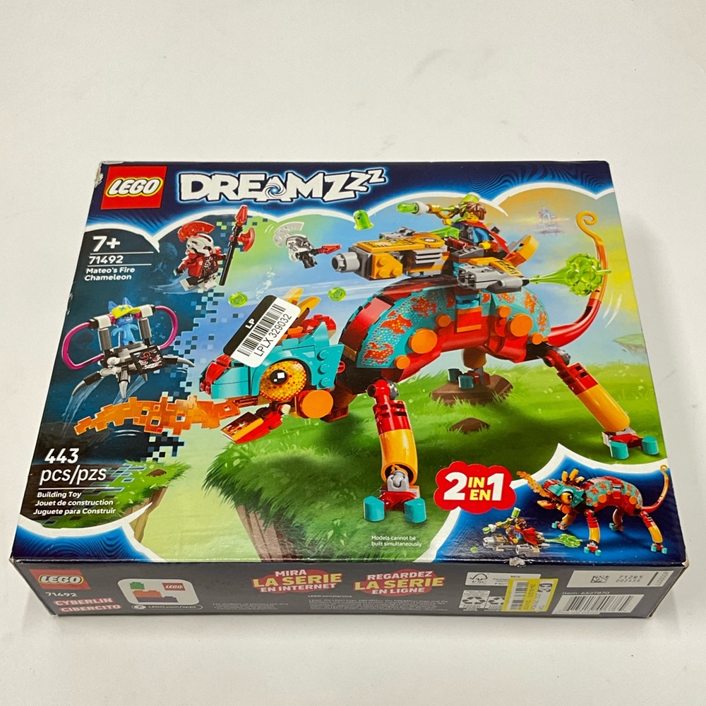 LEGO DREAMZzz Mateo's Fire Chameleon 2-In-1 Set 71492 Sealed - BRAND NEW